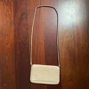 Kate spade tan cross body bag - small